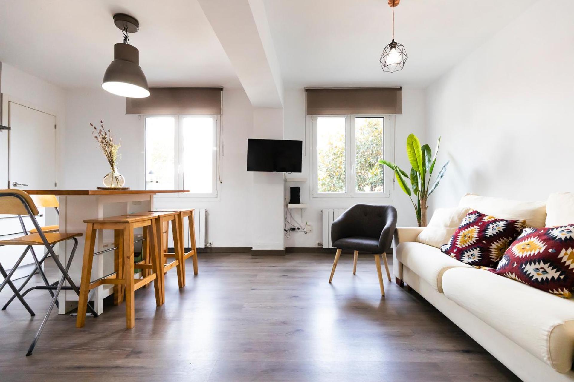 Akomodat En Apartamento Luminoso Junto Al Paseo De La Ria Bilbao Eksteriør bilde